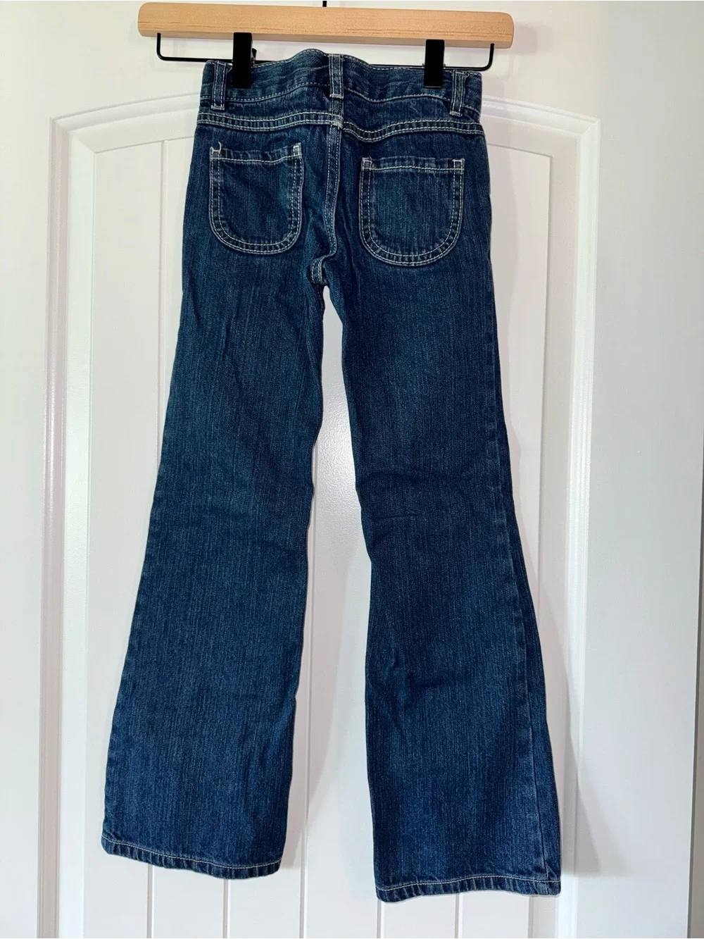 Gymboree Dark Blue Flare Jeans with Pink Top